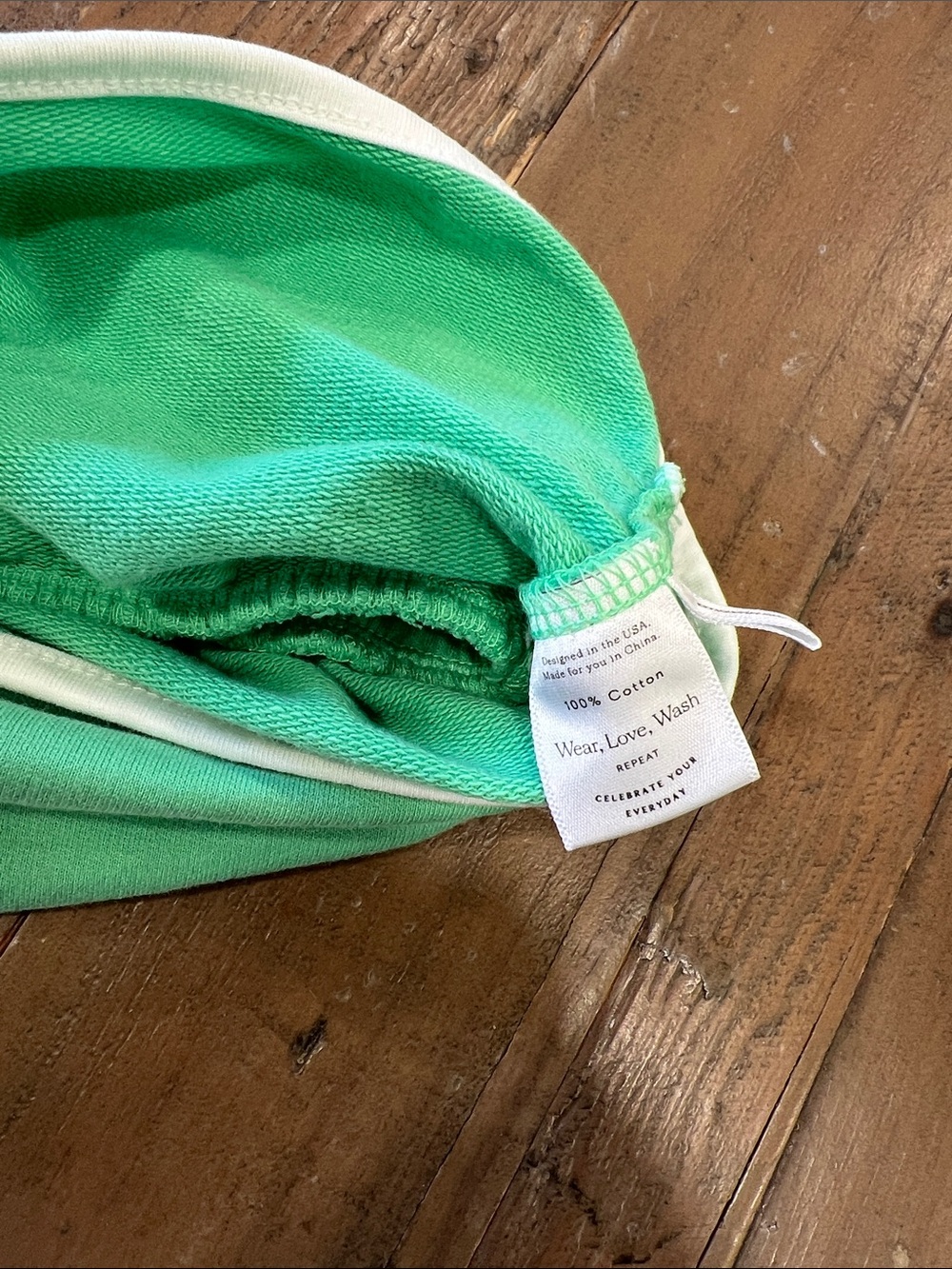 SweetHoney green jogger shorts 4T pull on elastic waist - Picture 4 of 5